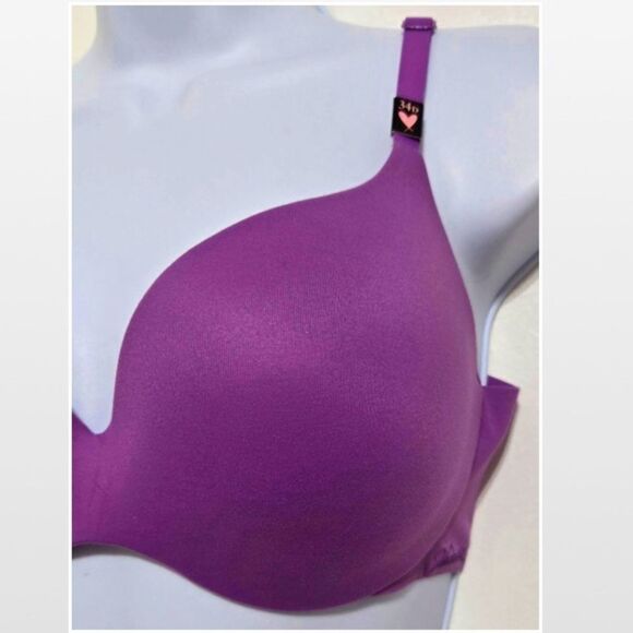 New Victoria’s Secret Bra Women's 34D Purple Convertible Back NWT - Picture 3 of 16
